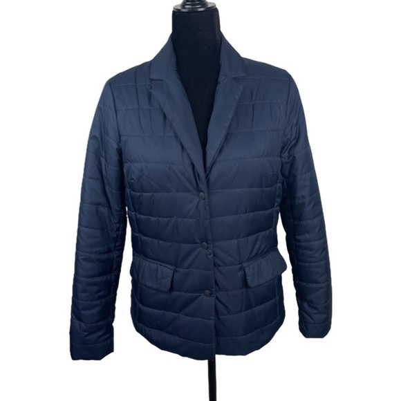 Tommy Hilfiger Women’s Navy Button down Demi season Jacket size M - Picture 1 of 12